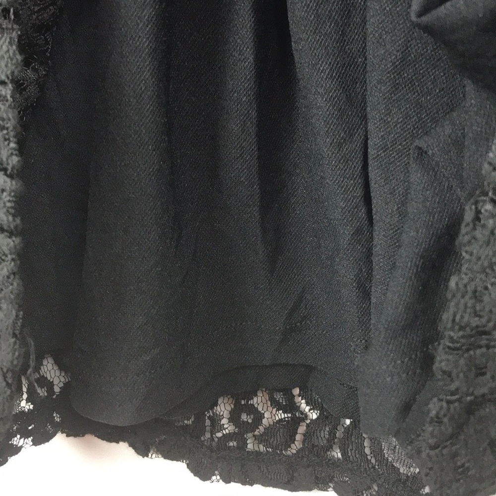Style&CO Lace black dress size Small L/S w/lining - Picture 7 of 8